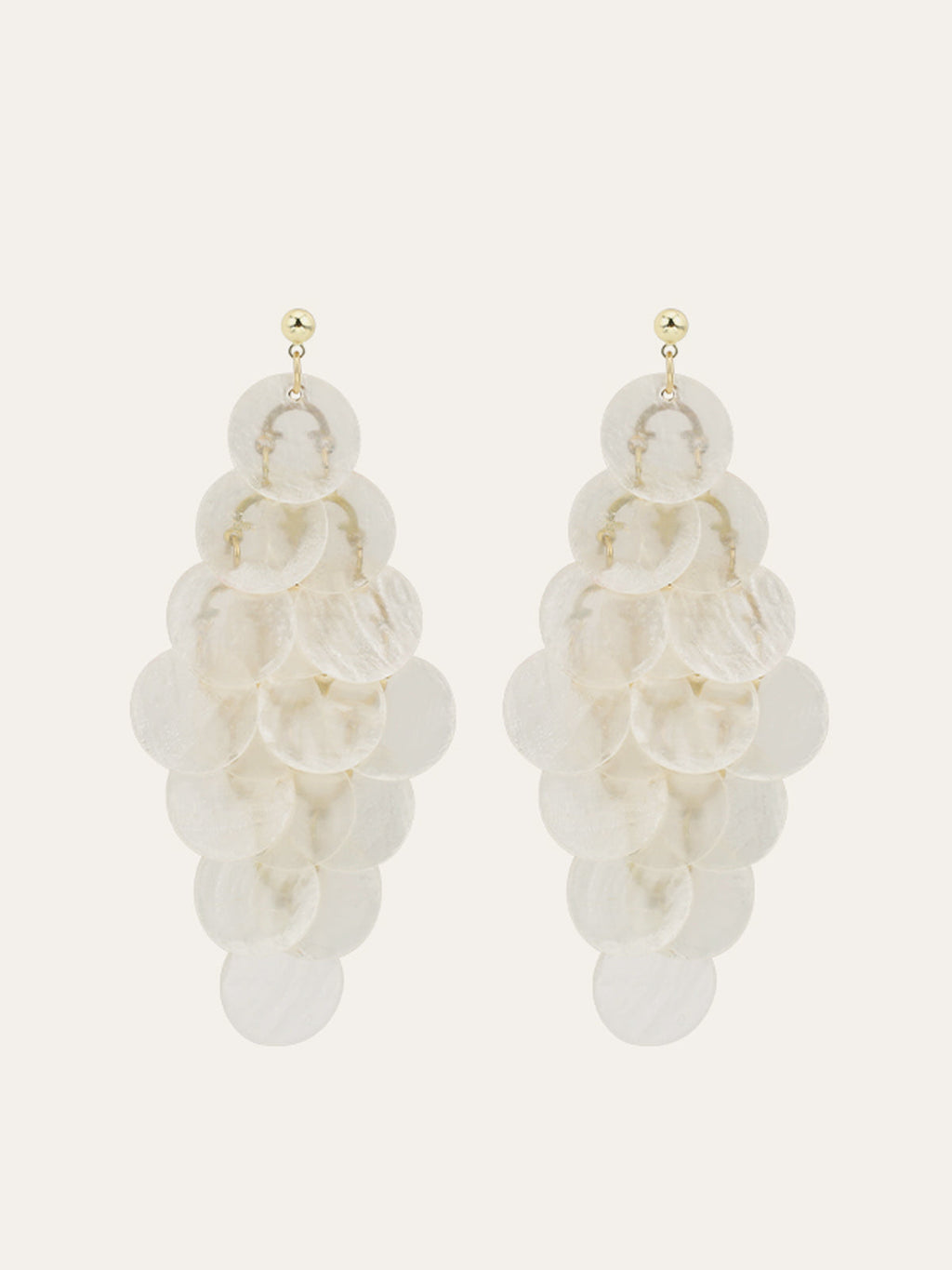 Shell Chandelier Earrings