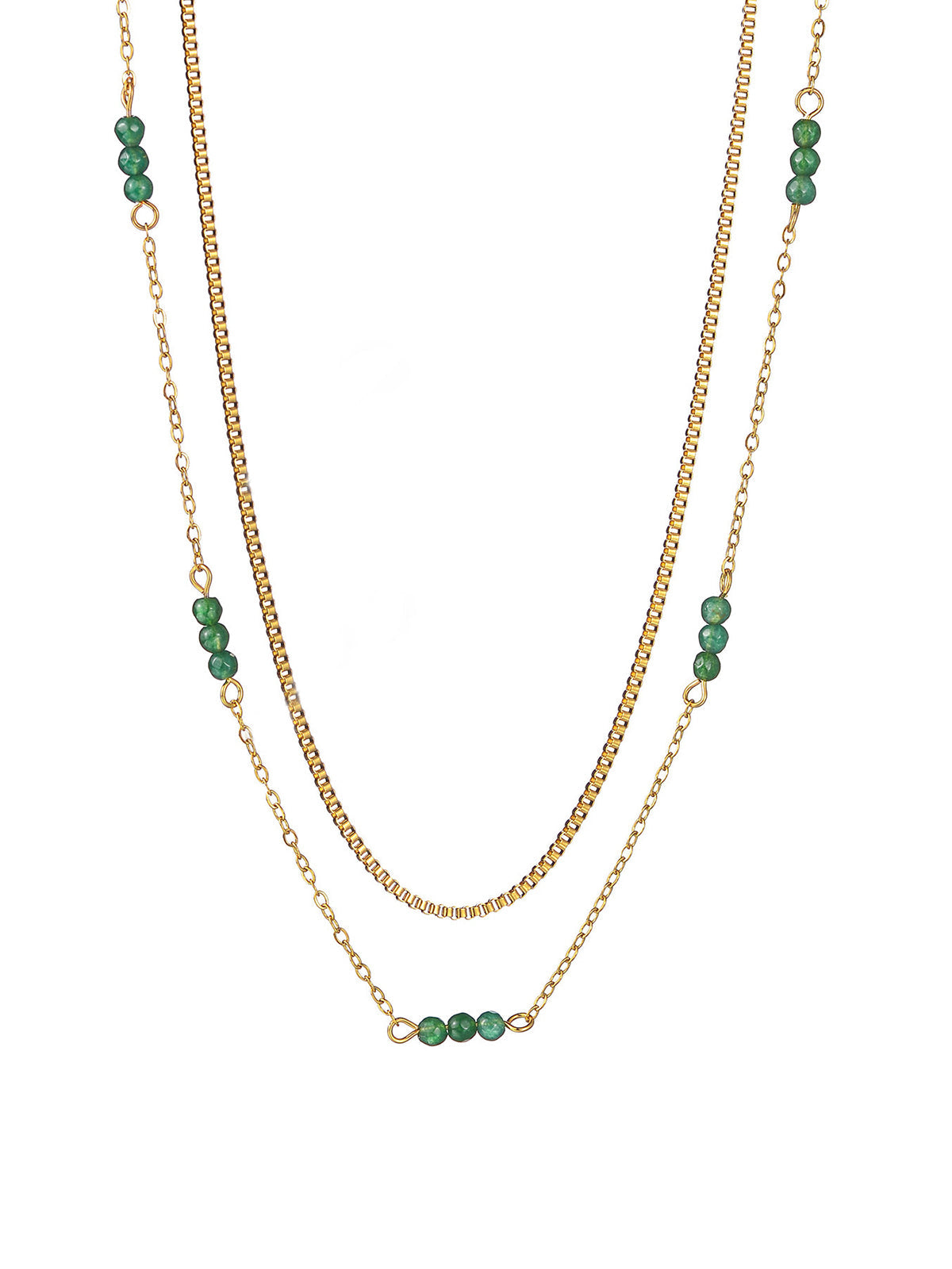 Stackable Beaded Necklace